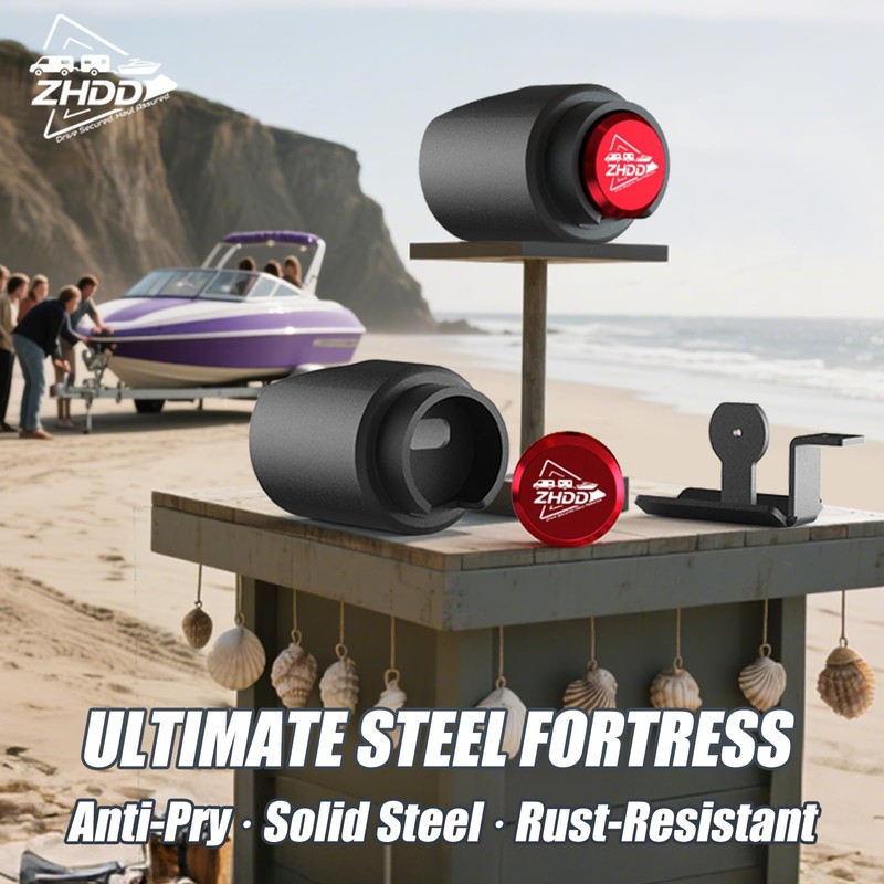 ZHDD 2 Inch Trailer Hitch Lock - 2178 Heavy Duty