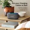 i-box i-box Alarm Clocks Bedside, Alarm Clock with Wireless Charging,
