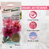 Super Sheet, Organic Under the Seat Car Air Freshener, Long