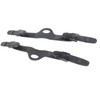 1Pair Diving Adjustable Scuba Diving Fins Straps Accessory (L)