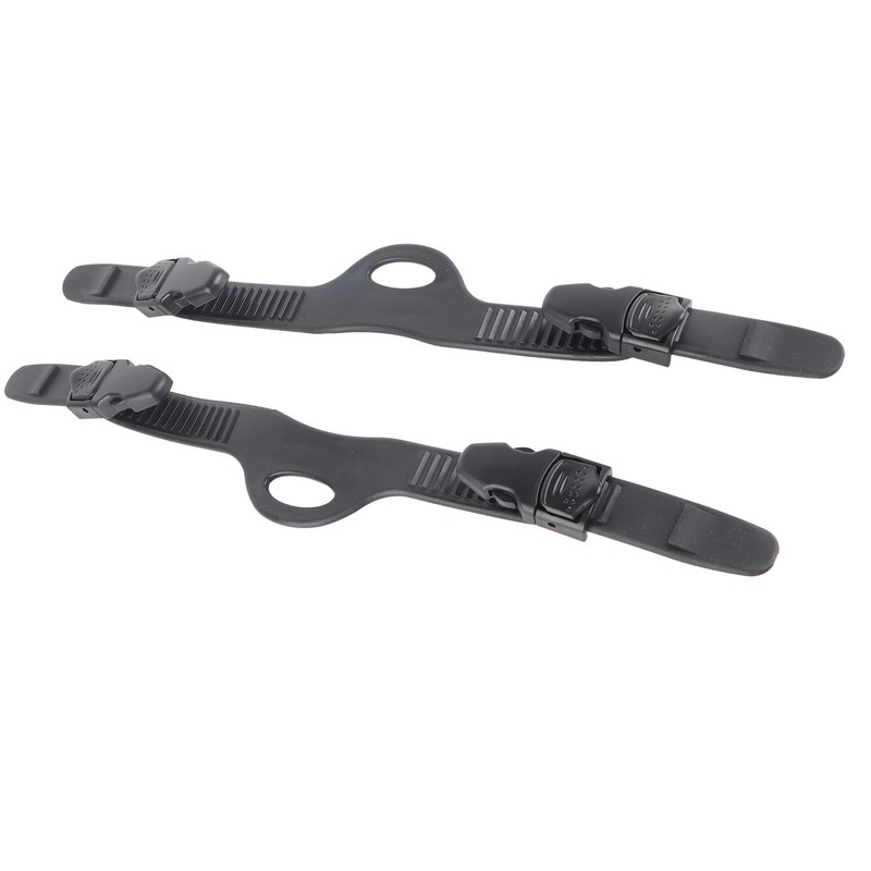 1Pair Diving Adjustable Scuba Diving Fins Straps Accessory (L)