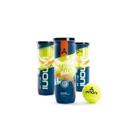Premium Padel Tennis Balls, Pack of 9, 3 Tubes With High Durability peformance on all surfaces
