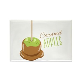 CafePress Caramel Apples Magnets Rectangle Magnet, 3"x2" Refrigerator Magnet
