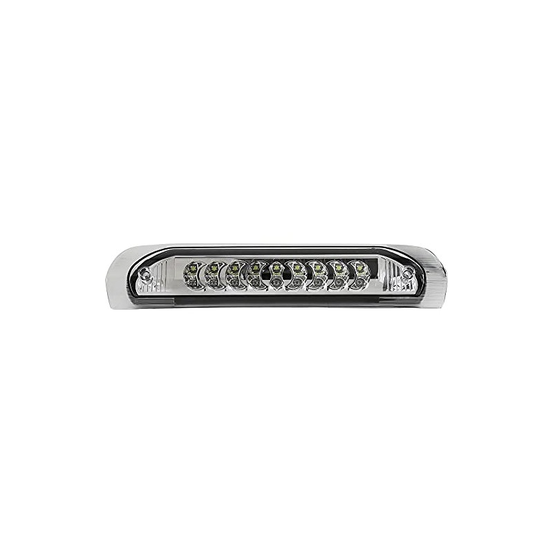 Spec-D Tuning Chrome LED 3rd Brake Light Compatible with 2002-2008