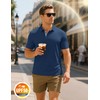 MAGCOMSEN Polo Shirts for Men Short Sleeve Dry Fit Moisture