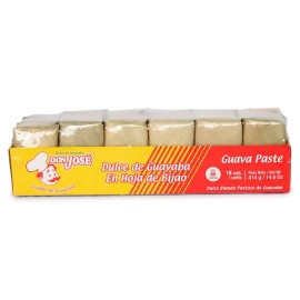 Don Jose Colombian Don Jose Guava Paste Wrapped in Bijao leaf Bocadillo 18 pack 414g