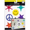 Me And My Big Ideas Laptop Removable Stickers Smily Face And Stars