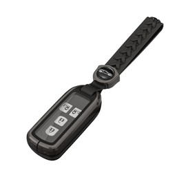 MDee Smart Key Case, Honda Key Case, N-Box, Assembly Key Case, Metal + TPU Key Bag, Compatible with N-BOX+ Plus, N-Wagon, N-WGN Custom N-ONE N-BOX SLASH SLASH N-VAN +STYLE Honda N Series Full Cover