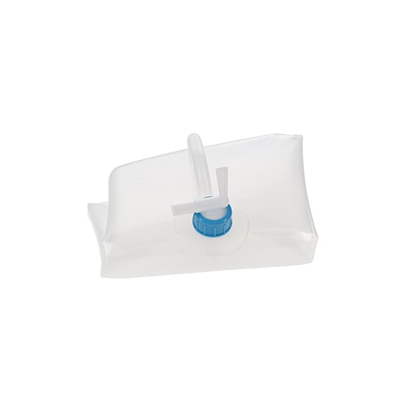 UST 5 Gal Water Carrier Cube with Collapsible, Transparent, Compact