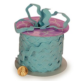 Paper Mart Blue RIC Rac Trim - 11 mm x 25 yd