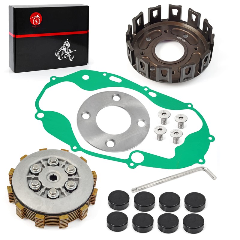 CNC Billet Clutch Basket & Complete Heavy Duty Clutch Kit