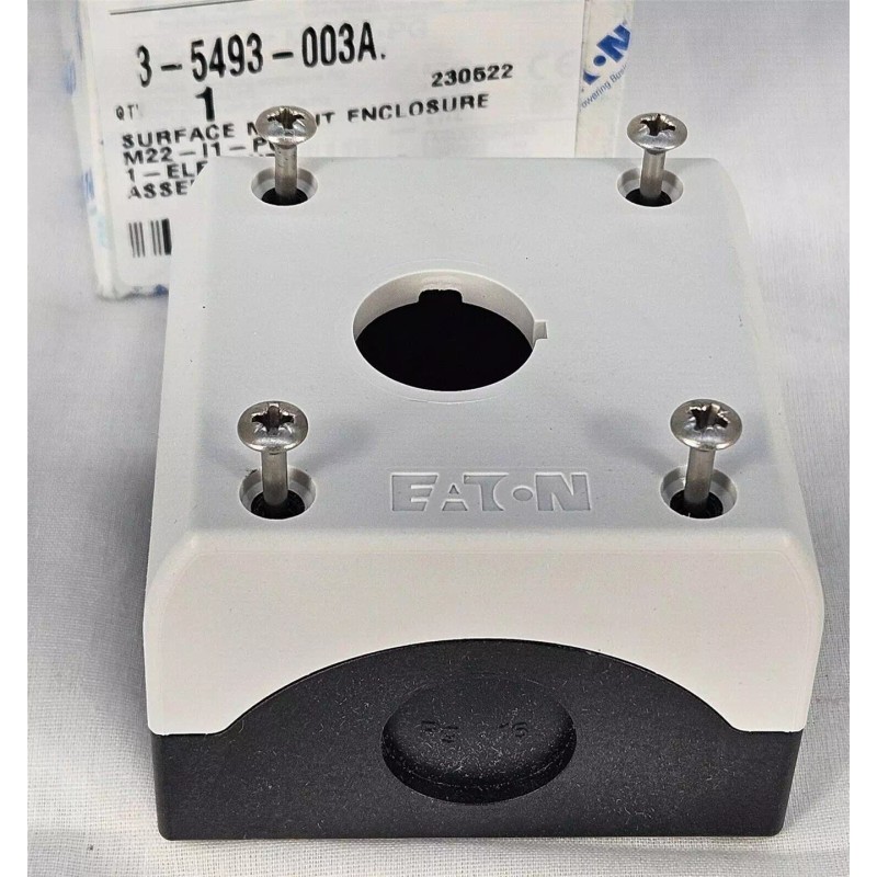 Eaton - Cutler Hammer M22-I1-PG Pushbutton Enclosure 2.83 Surface Mount