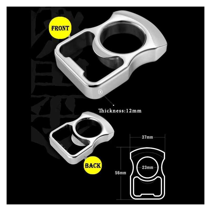 Penixon Full 304 Stainless Steel EDC Bottle Opener Multitool (Type