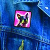 Enjoy it Dean Russo Boston Terrier Decorative Patch Peel and