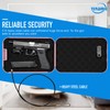 TENAMIC Pistol Safe, Portable Travel Gun Safe, Solid Steel Handgun
