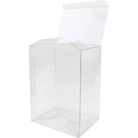 Funko Fundom Clear Plastic Protector Case For 4" Funko Pop (10 Pack)