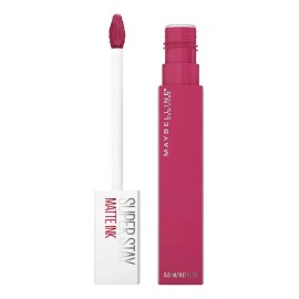 Maybelline Superstay Matte Ink, Labial Líquido Mate de Larga Duración, 16 Horas de Alta Pigmentación, No se Transfiere, Aplicador de Precisión, Tono 1