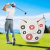 lopituwe Golf Putter Head Covers Premium Circle Embroidery Magnetic Closure