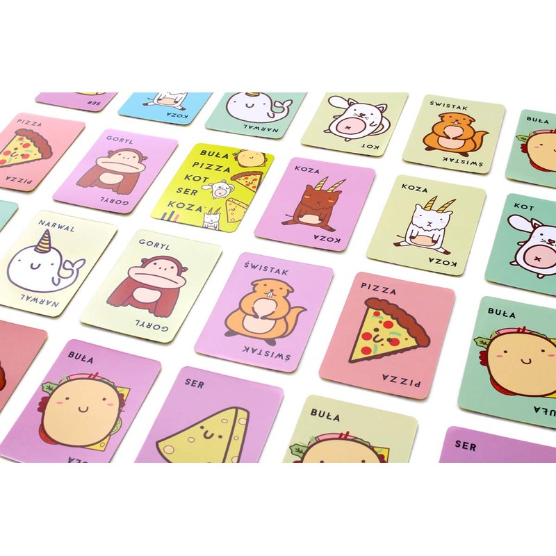 Rebel Card Game Buli, Pizza, Cat, Cheese, Goat