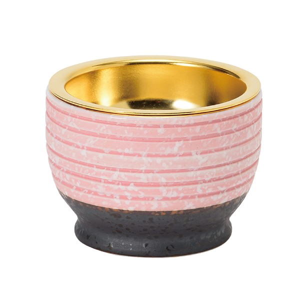 Simple Buddhist Arita-yaki Pink Arita Ware 52 x 52 x 38 mm, Made in Japan, Sun Meny