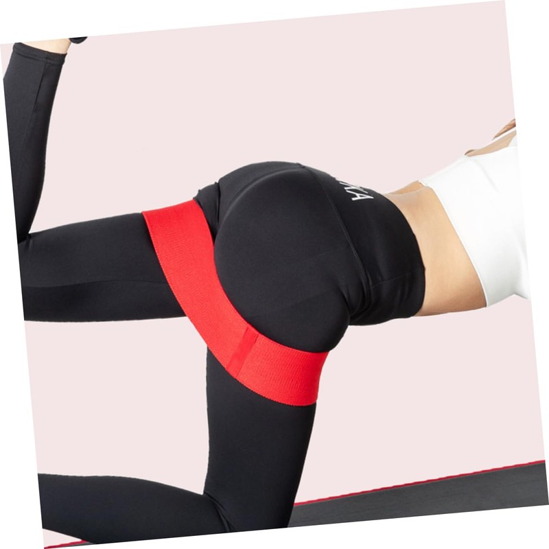 BESPORTBLE XL Red Squat Resistance Band Non Slip Hip Tension