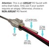 Metpure Airgap RO Faucet with 3-Connection Ports. NSF Certified Reverse