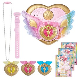 Takara Tomy Arts Kiratto Puri Chan Jewel Pact Sherbet Pink DX Set