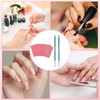 Asheyya 2 Pcs Nails Etching Tool, Cuticle Scraper for Gel