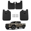 Norand Mud Flaps for Tacoma 2024 2025 Mud Guards Splash