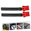 Alipis 2pcs Motorcycle Gas Caps CNC Vent Hose for Off