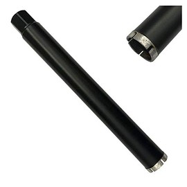 1-1/8" High Speed Wet Core Bit for Hard/Reinforced Concrete, 10mm Segment Height, 14" Drilling Depth, Wet Only, 5/8"-11 Arbor