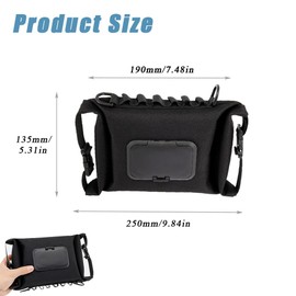 Travel Camping Wipes Dispenser Case,Portable Wipes Case with Hanging Loop, Refillable Wipes Container, Reusable Wipes Pouch for Travel Outdoor Cars