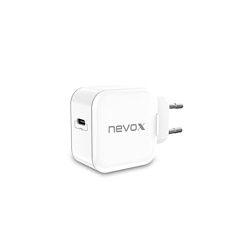nevox 1880 USB PD Type C Charger 20 Watt White