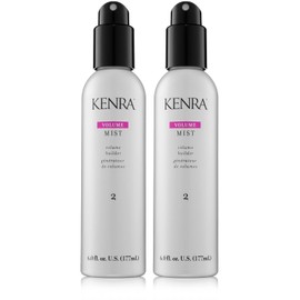 Kenra Volume Mist 2 | Volume Builder | Lightweight, Fine Mist | Low Hold, Flexible Fininsh | Thermal Protection | Volume That Lasts Up To 48 hours | All Hair Types | 6 fl. oz. (2-Pack)