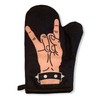 Rock Hand Oven Mitt Metal Rock and Roll Music Graphic