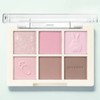 Anjumain Giverny soft eye palette 5g, lazy pink, 1 piece