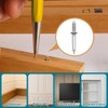 Pack of 400 seamless nails with double-headed skirting thread, double-headed