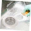 Operitacx 3Pcs Stainless Steel Sink Strainer Clogging Kitchen Filter with