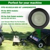 44985 Lawn Sweeper Wheel & Tire Complete Assembly Set Compatible