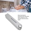 Manual Press Wall Mount Soap Dispenser Refillable Space Saving Shower