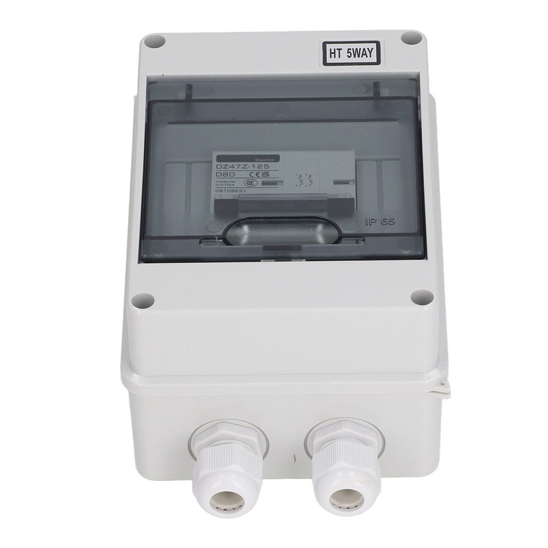 80A 2P Miniature Circuit Breaker IP65 Waterproof 1000VDC Disconnect Switch