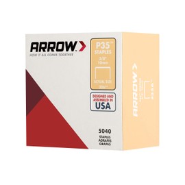 Arrow 356 Genuine P35 3/8-Inch Staples, 5,040-Pack