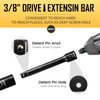 BOEN 3/8" Drive Deep Impact Socket Set, 18 Piece Metric
