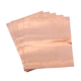 Vaguelly 5 Pcs Conductive Paper Leaves Appendix Electrical Repair Accessory Clockwork Guitar Electric Interference Sheiding Paper Copper foil Paper Copper Foil Paper Guitar