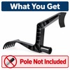 Gutter Cleaning Tool with Threaded Handle Connection – Durable Roof