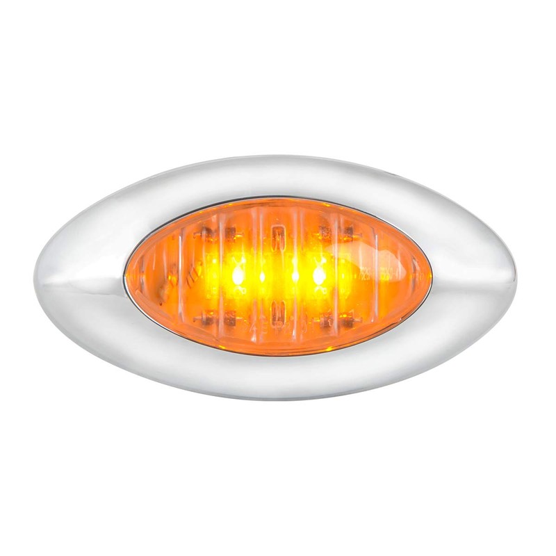 GG Grand General 79251 Marker Light (Small Y2K Amber/Clear 2LED