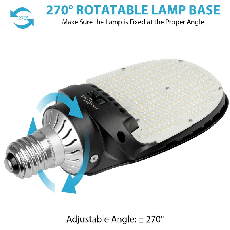 115W Retrofit LED Corn Light, 15500Lm Directional Bulb with Rotatable