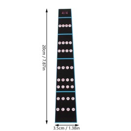 Demeras Violin Finger Guide, Removable 4/4 Violin Fingerboard Sticker Finger Guide Sticker for Violin Accessories for Beginners, Game Accessories