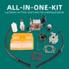 AUTOKAY 506450401 Carburetor Fits for Husqvarna 445 450 445E 450E