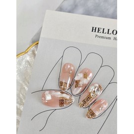 hello.DAN-A[Handmade Nail Tips] - Coffin Egg / hello.DAN-A[수제네일팁] - 코핀에그